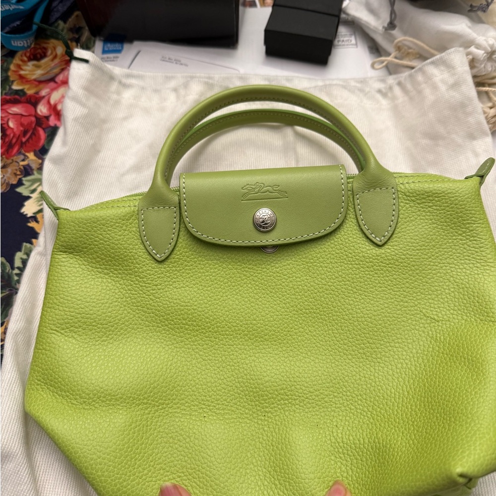 Limited Edition Vintage Longchamp Leather Handbag